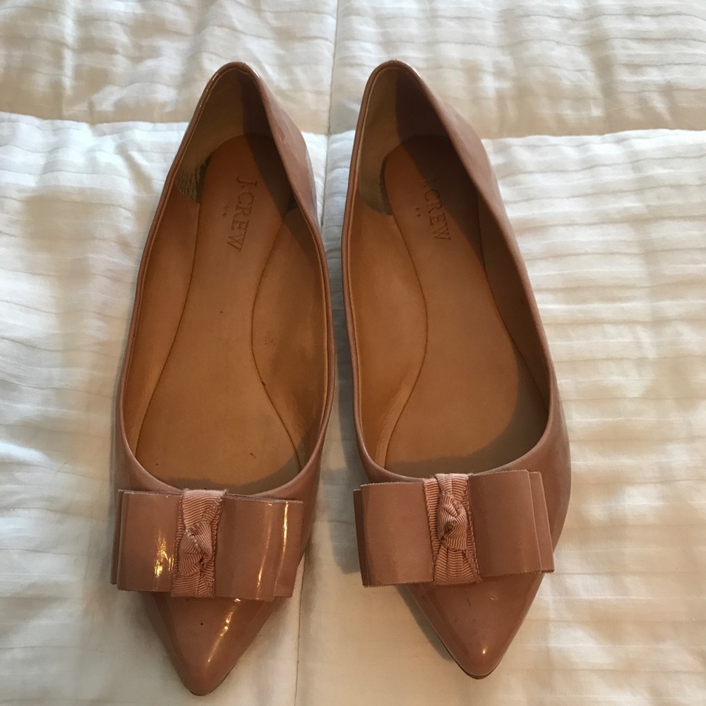 JCrew Bow Flats