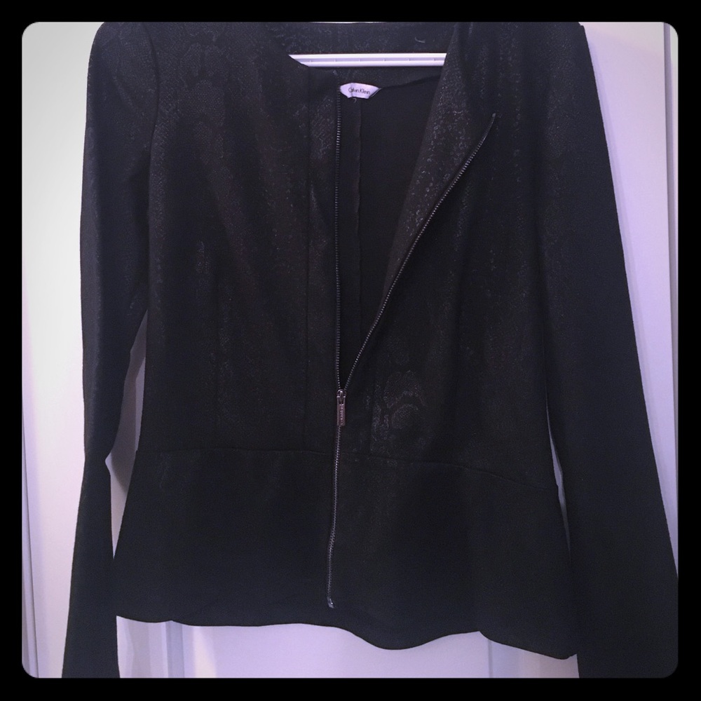 Calvin Klein light weight black blazzer