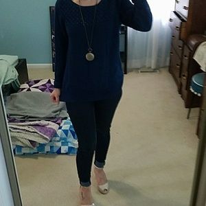 SOLD Royal blue oversized sweater