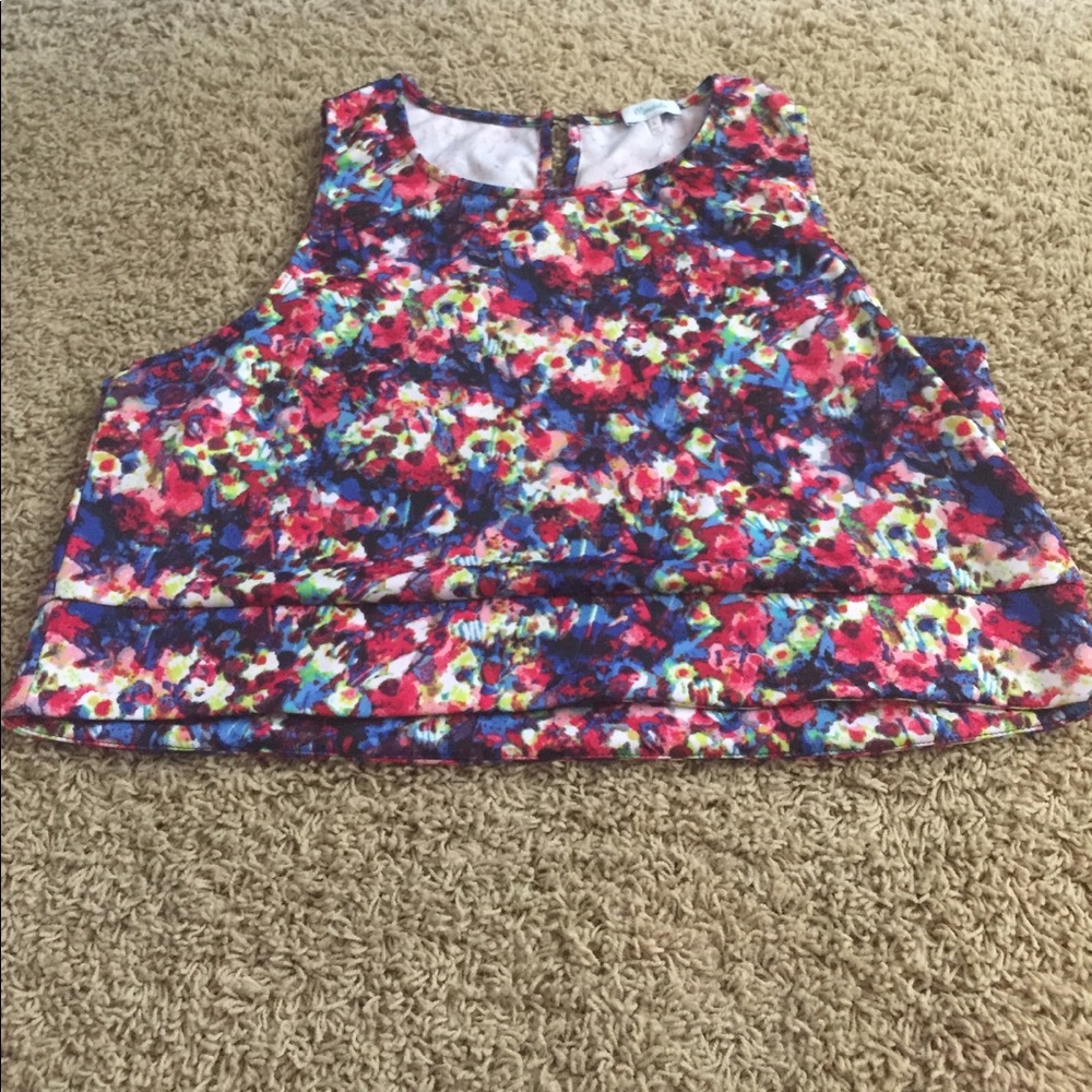 Mara belle Women Top L Urban Outfitters Floral