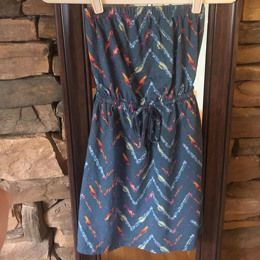 Strapless sun dress