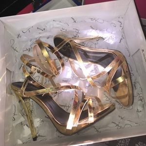 Ladies Ankle Strap High Heels