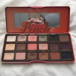 too faced sweet peach palette