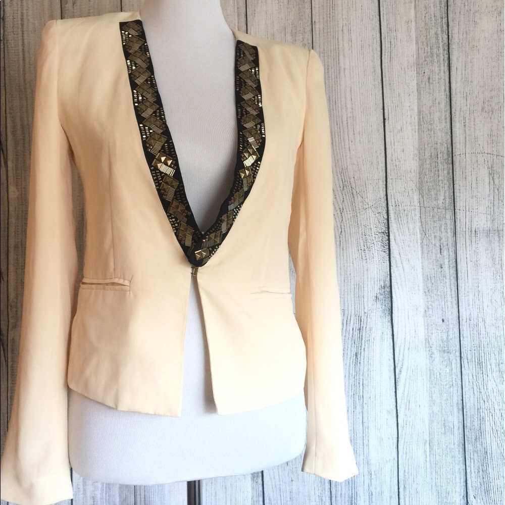English Rose Embellished Blazer