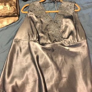 Blue shell/ sleeve shirt