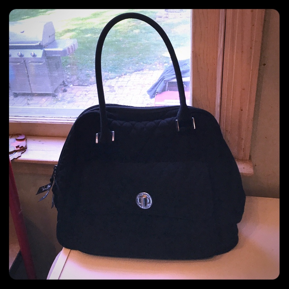 Vera Bradley turnlock satchel
