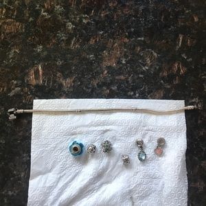 Pandora bracelet and charmsComment for individual