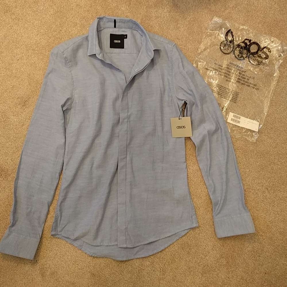 Men's slim fit Oxford shirt NWT