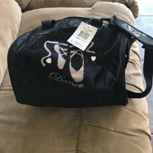 NWTs Girls Dance duffle bag