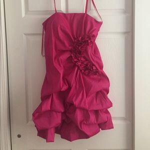Pink homecoming dress