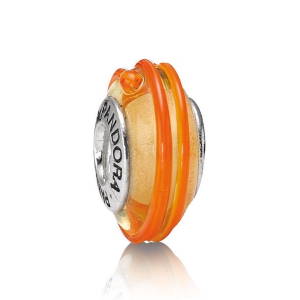 EUC Pandora Murano Glass Bead