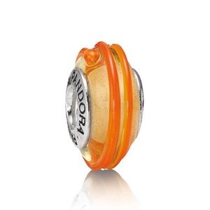 EUC Pandora Murano Glass Bead