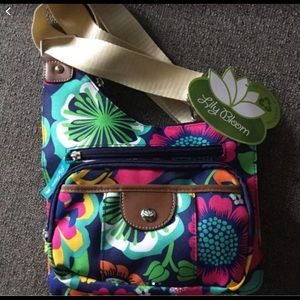 Lily Bloom gorgeous multi color cross body.