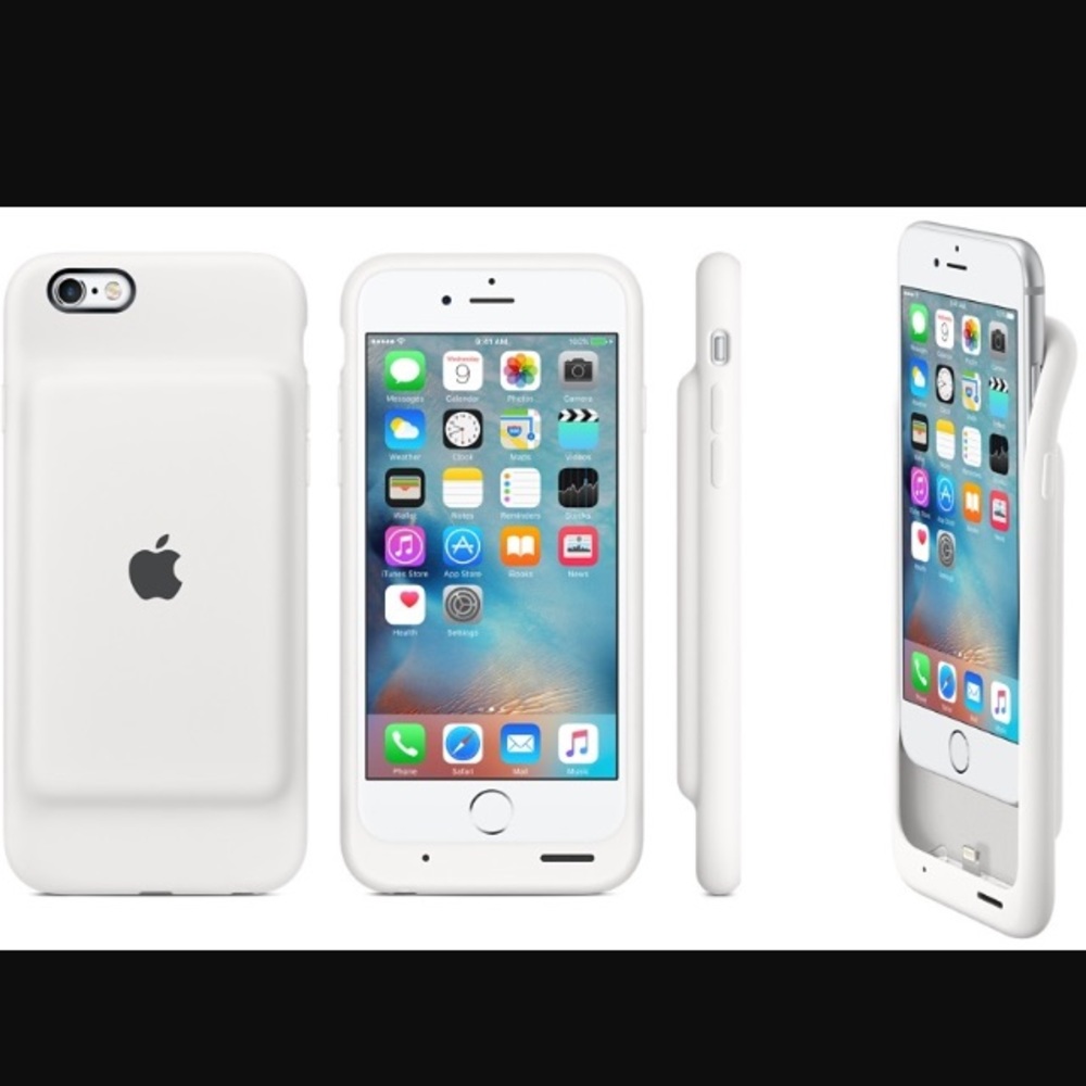 iPhone 6/6s Smart Battery Case - White