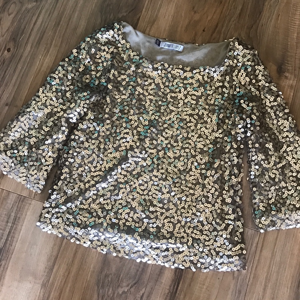 Sequin top small