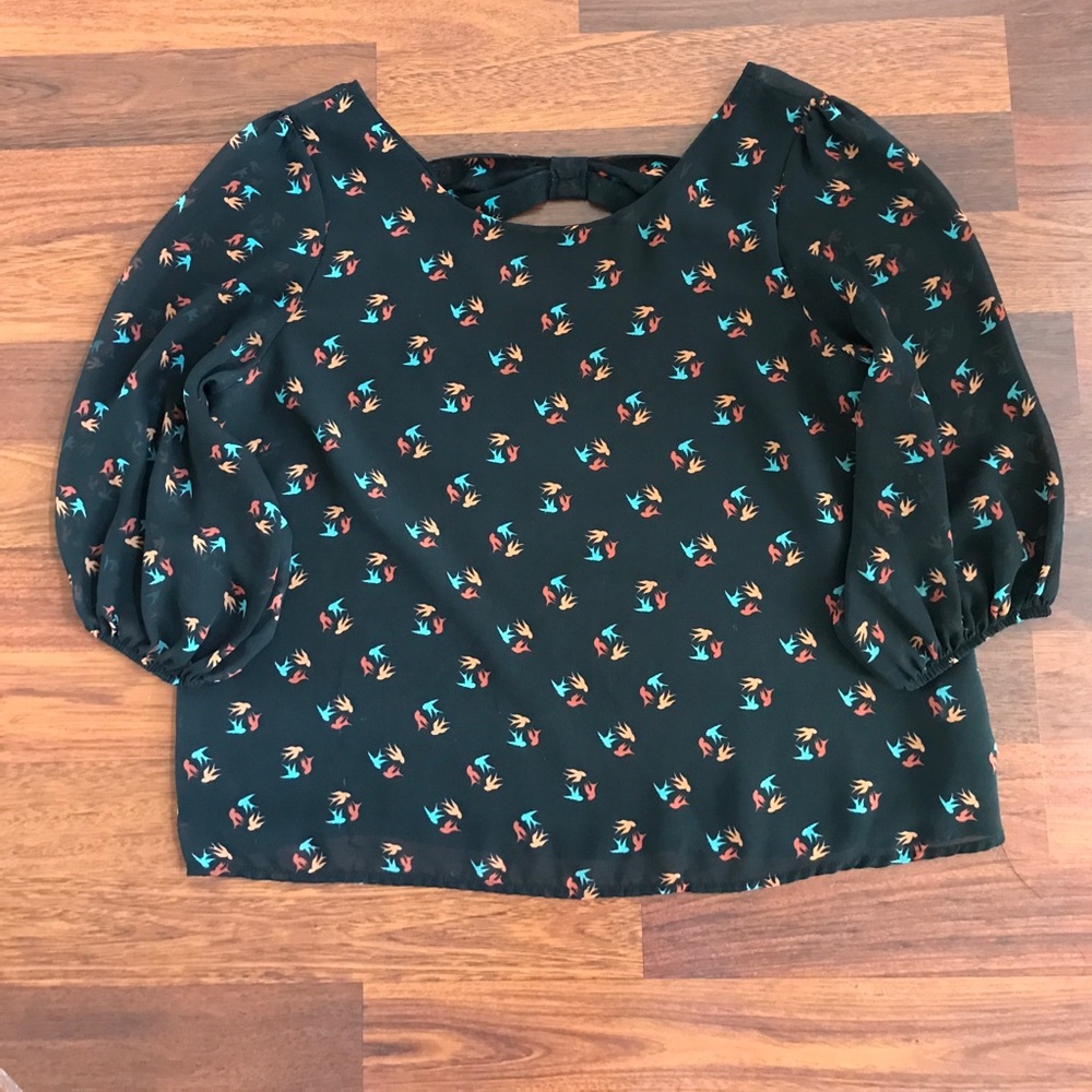 Bird blouse