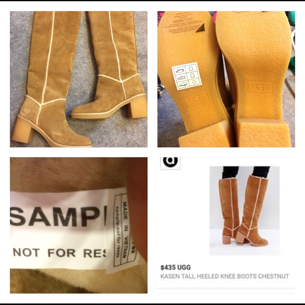 Kasen Tall heeled Knee UGG Boots READ DESCRIPTION