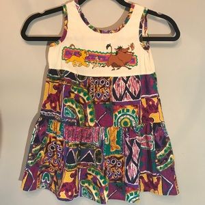 VTG Girls Lion King Dress VTG Girls Lion King Dress