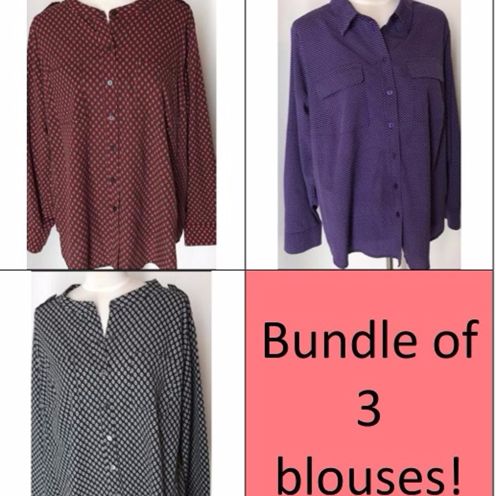 Blouse Bundle Apt 9 Size 1X