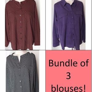 Blouse Bundle Apt 9 Size 1X