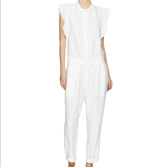 aritzia linen jumpsuit