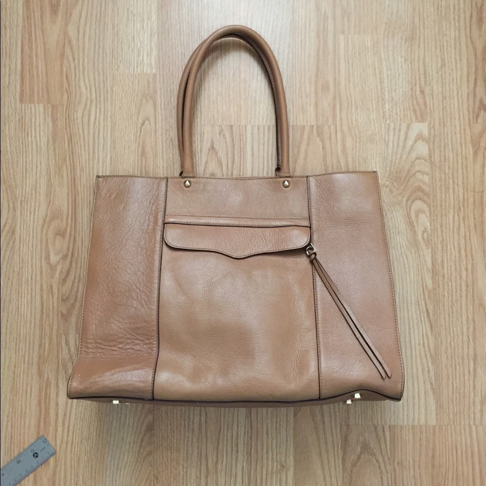 REBECCA MINKOFF large MAB tote nude