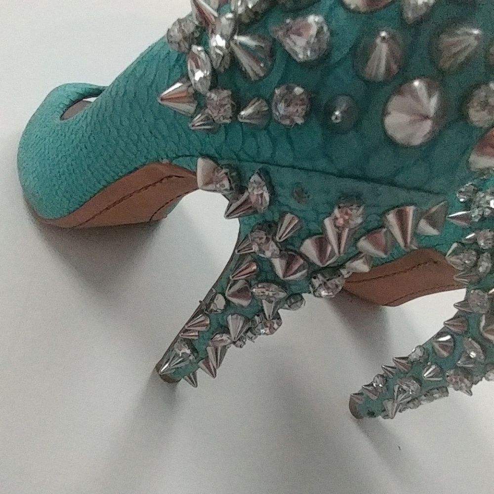 DONATED Sam Edelman Lorrisa Studded Pumps sz 7 - Picture 7 of 8