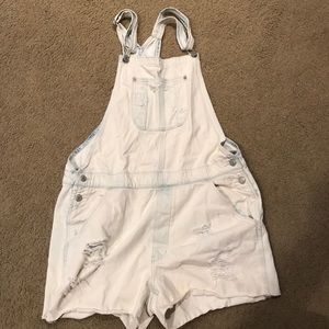 American Eagle Short Overalls