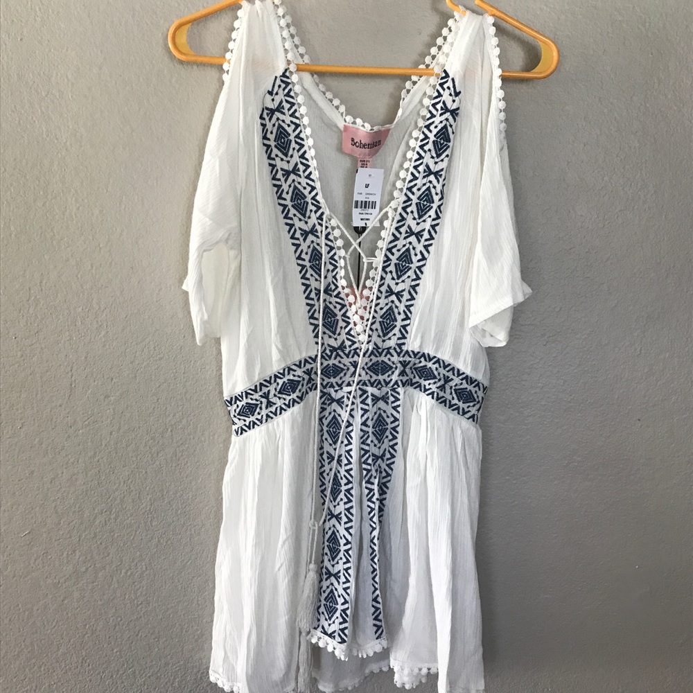LF bohemian dress NWT