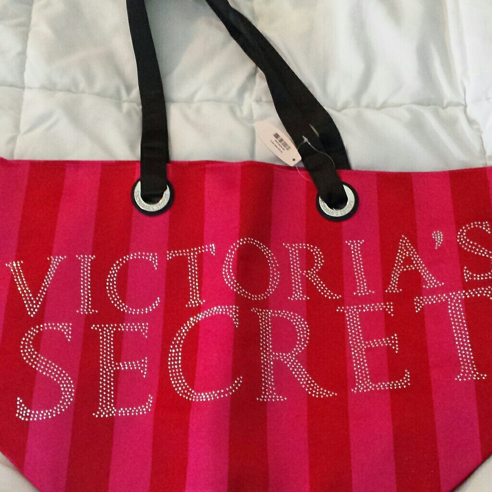 NWT, VICTORIA SECRET BAG, WITH BLING