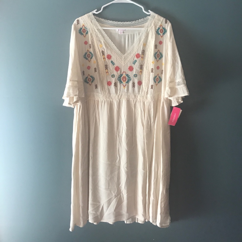 NWT Exhilaration Boho Soul Dress