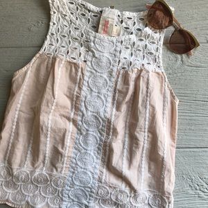H&M Organic Cotton Crochet Tank H&M Organic Cotton Crochet Tank