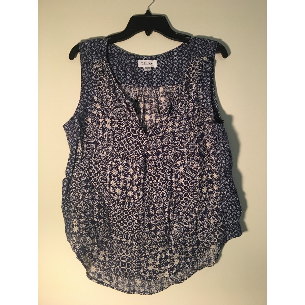 Velvet Sleeveless Top