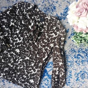 J. Crew Floral Pattern Lightweight Blouse J. Crew Floral Pattern Lightweight Blouse