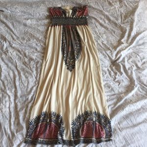 Vintage Havana Dashiki Maxi Dress