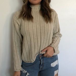 Vintage Mock Neck Sweater