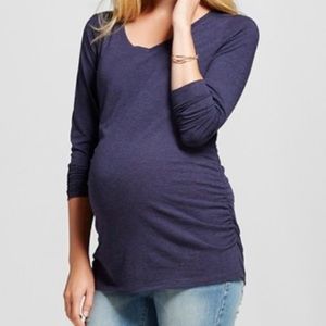 Liz Lange maternity- Olive green long sleeve