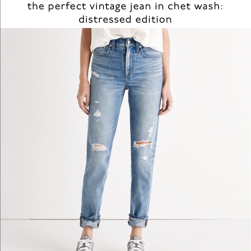 Madewell perfect vintage Jean