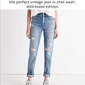 Madewell perfect vintage Jean