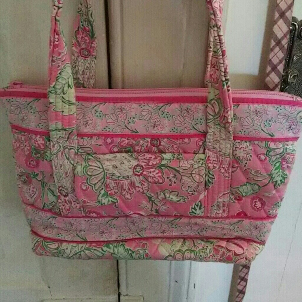 A pink Paisley tanya lee purse