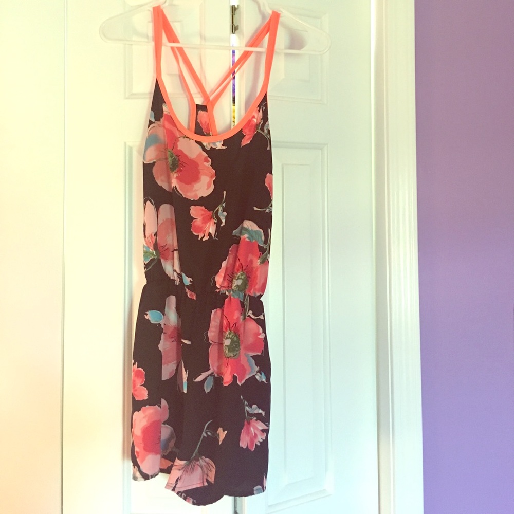 Floral romper! Very pretty