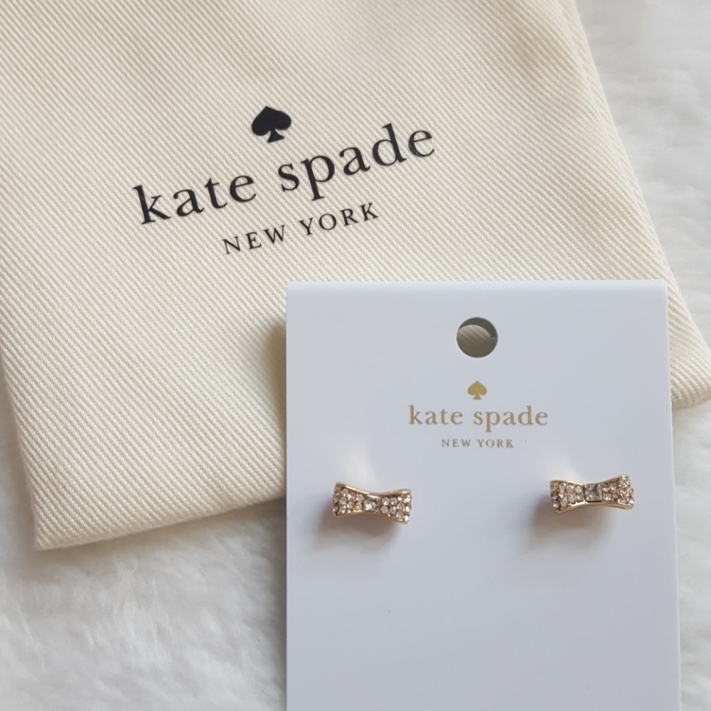 🎀NWT🎀 Kate Spade Gold Bow Earrings