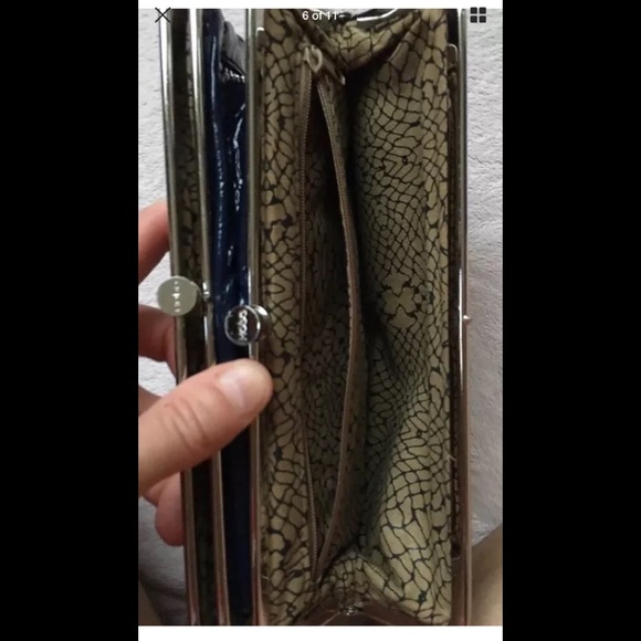 Hobo International Lauren Dbl Frame Clutch Wallet - Picture 6 of 8