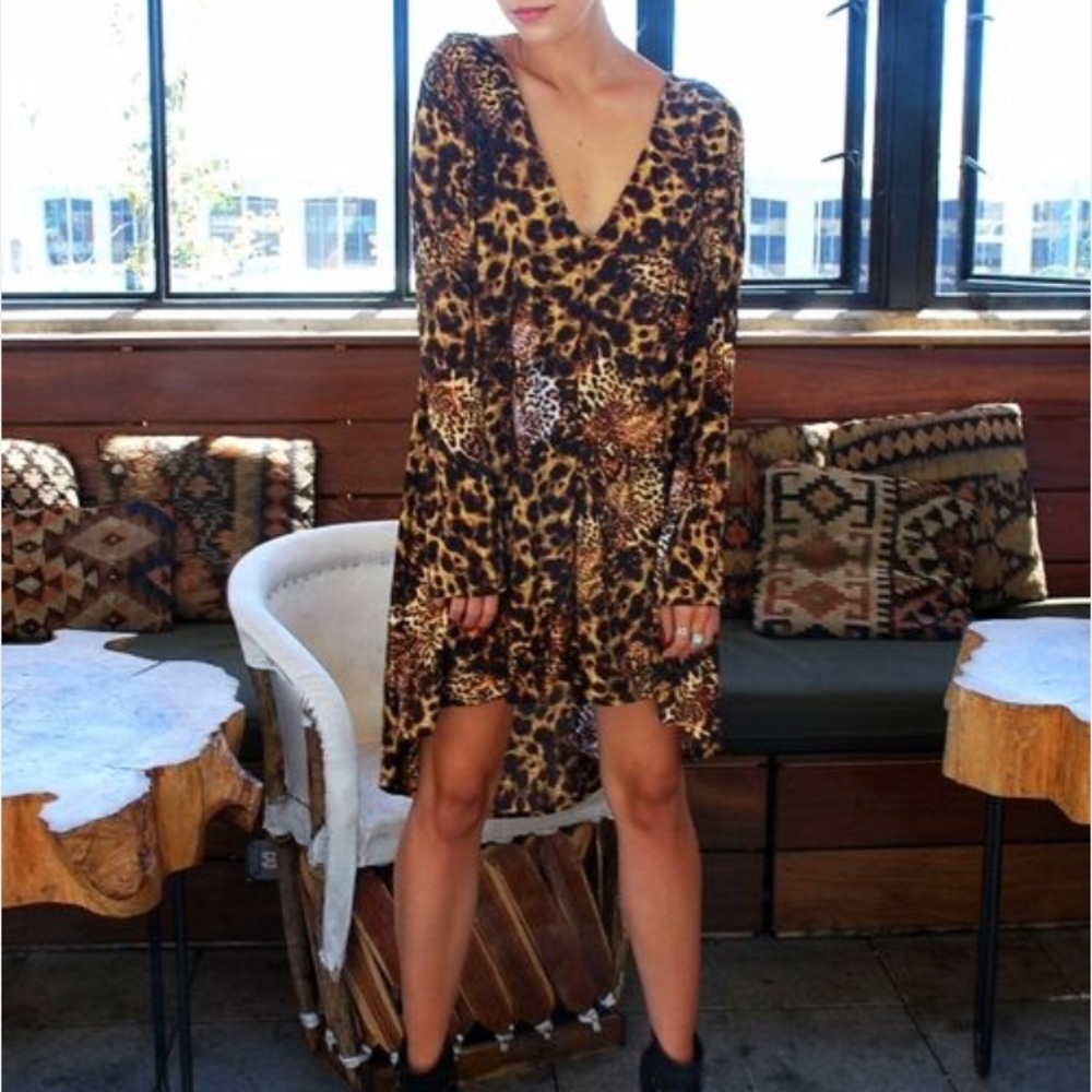 Junim LA Animal Print Tunic NEW