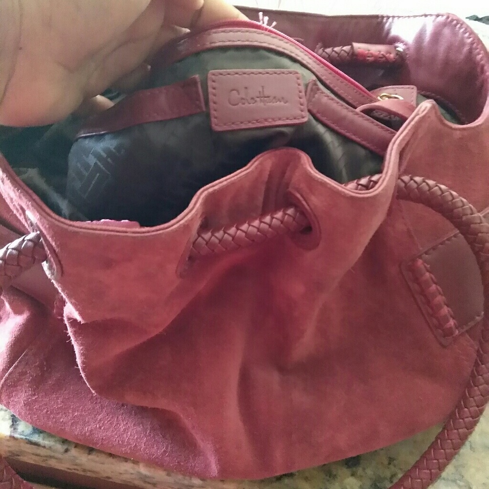Burgandy Cole Haan Purse