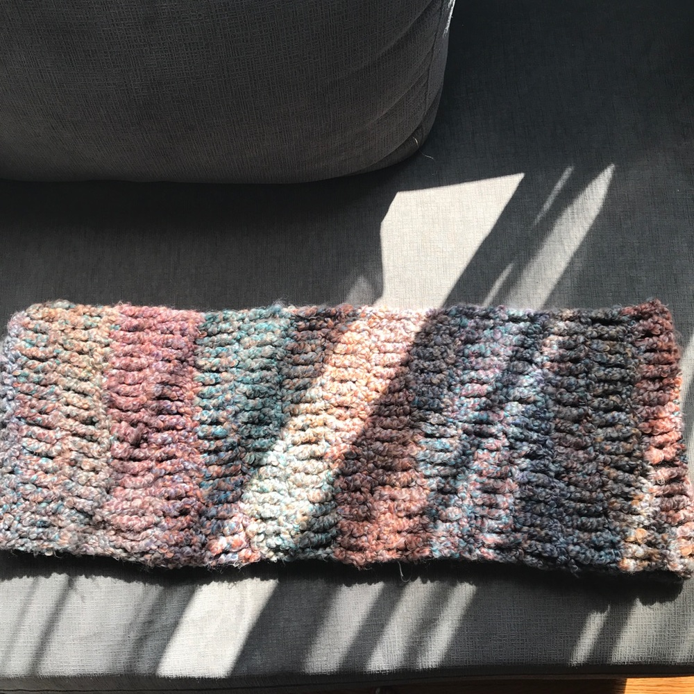 Handmade Crocheted Infinity Scarf