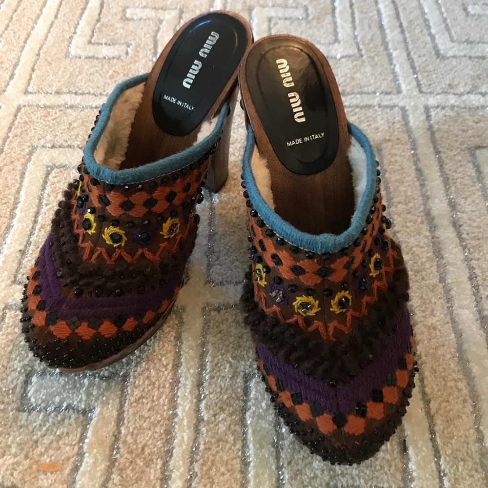 MIU MIU Clogs sz 37