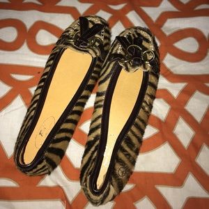 Brand new Never worn Animal Print Flats!