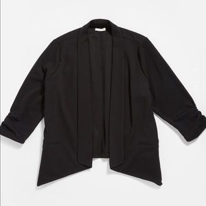 Plus size Textured Blazer