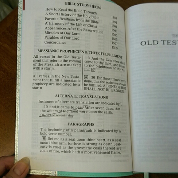 Giant print KJV Holy Bible, NIB - Picture 4 of 8
